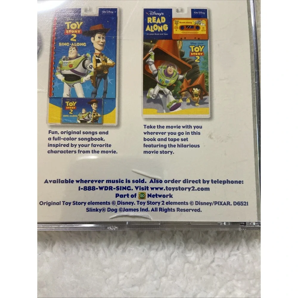 Disney Pixar Toy Story 2 Print Studio PC Project Design Tools Program‎ Manual